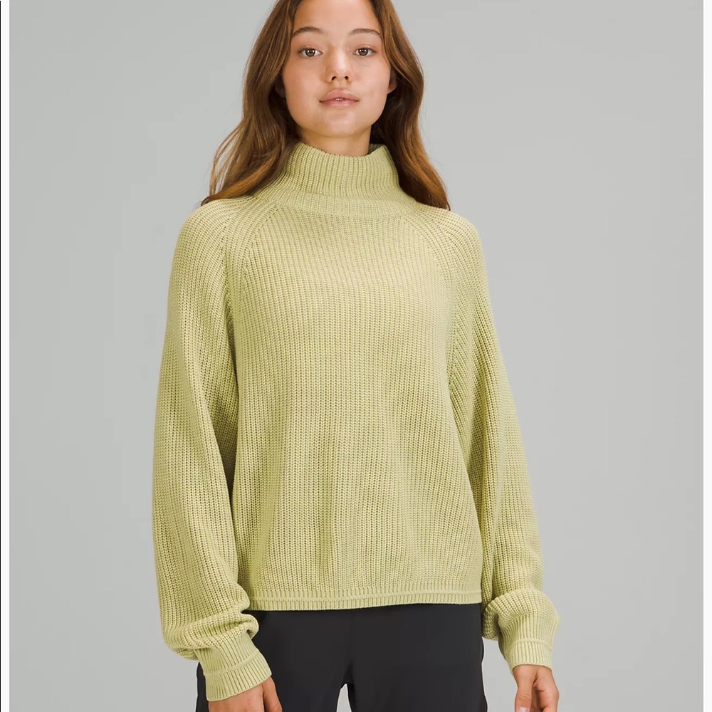 Lululemon Ribbed Turtleneck Sweater